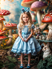 Custom Alice in Wonderland Portrait from Photo: Fantasy Birthday Gift (Digital File) - Image 2
