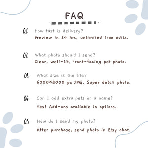 Custom Dog Portrait Watercolor - Celestial Pet Memorial Print - Image 6