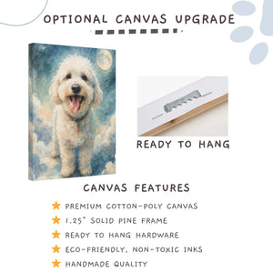 Custom Dog Portrait Watercolor - Celestial Pet Memorial Print - Image 10