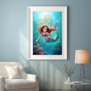 Personalized Mermaid Princess Portrait: Custom Digital Art, Birthday Gift - Image 7