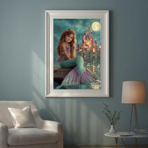 Custom Mermaid Portrait: Fantasy Princess Child Art, Digital or Canvas - Image 7