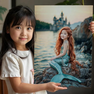 Custom Cinderella Princess Portrait: Fairytale Artwork Gift (Digital or Canvas - Image 10