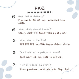 Custom Guardian Beast Portrait Digital Painting – Dreamy Pet & Owner Fantasy Art - Image 6