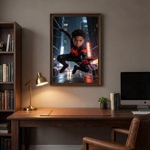Custom Miles Morales Portrait | Personalized Superhero Son Gift (Digital Download) - Image 10
