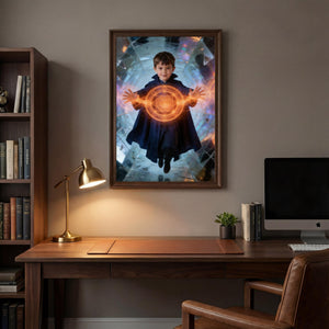 Custom Doctor Strange Portrait, Magical Mirror Dimension Wall Art - Image 10