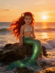 Custom Mermaid Portrait From Photo, Personalized Ocean Princess Wall Art (Digital File or Poster/Canvas Option Available). - Image 2