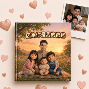 Because You are My Dad - 3 kids hero