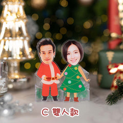 聖誕個人大頭公仔擺設 [訂做]