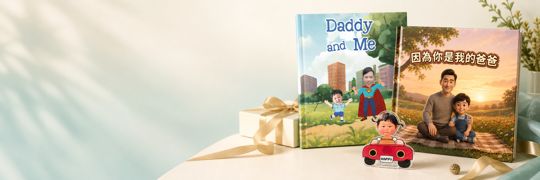 CustomDreamer Father’s Day desktop hero banner