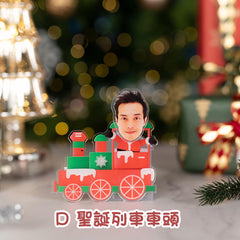 聖誕個人大頭公仔擺設 [訂做]