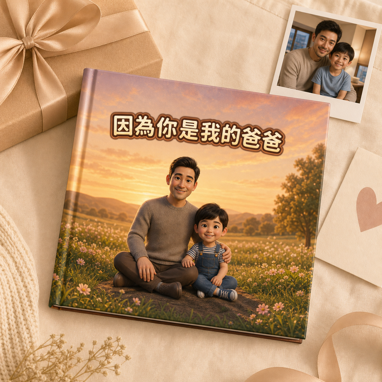 Because You are My Dad - gift mockup