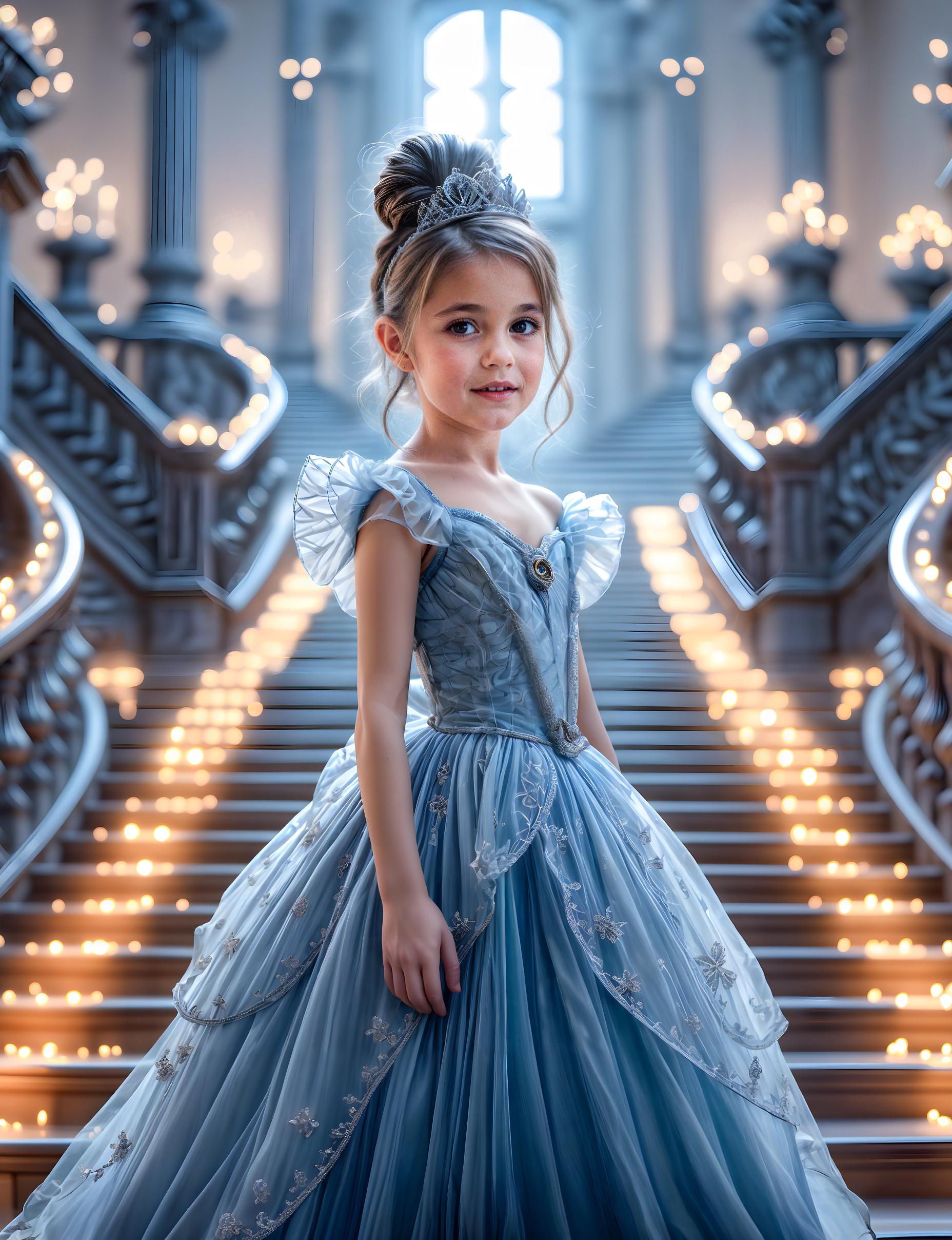 Personalized Cinderella Portrait: Custom Princess Art (Digital File) - Image 2