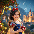 Personalized Snow White Portrait: Custom Princess Art (Digital File) - Image 1