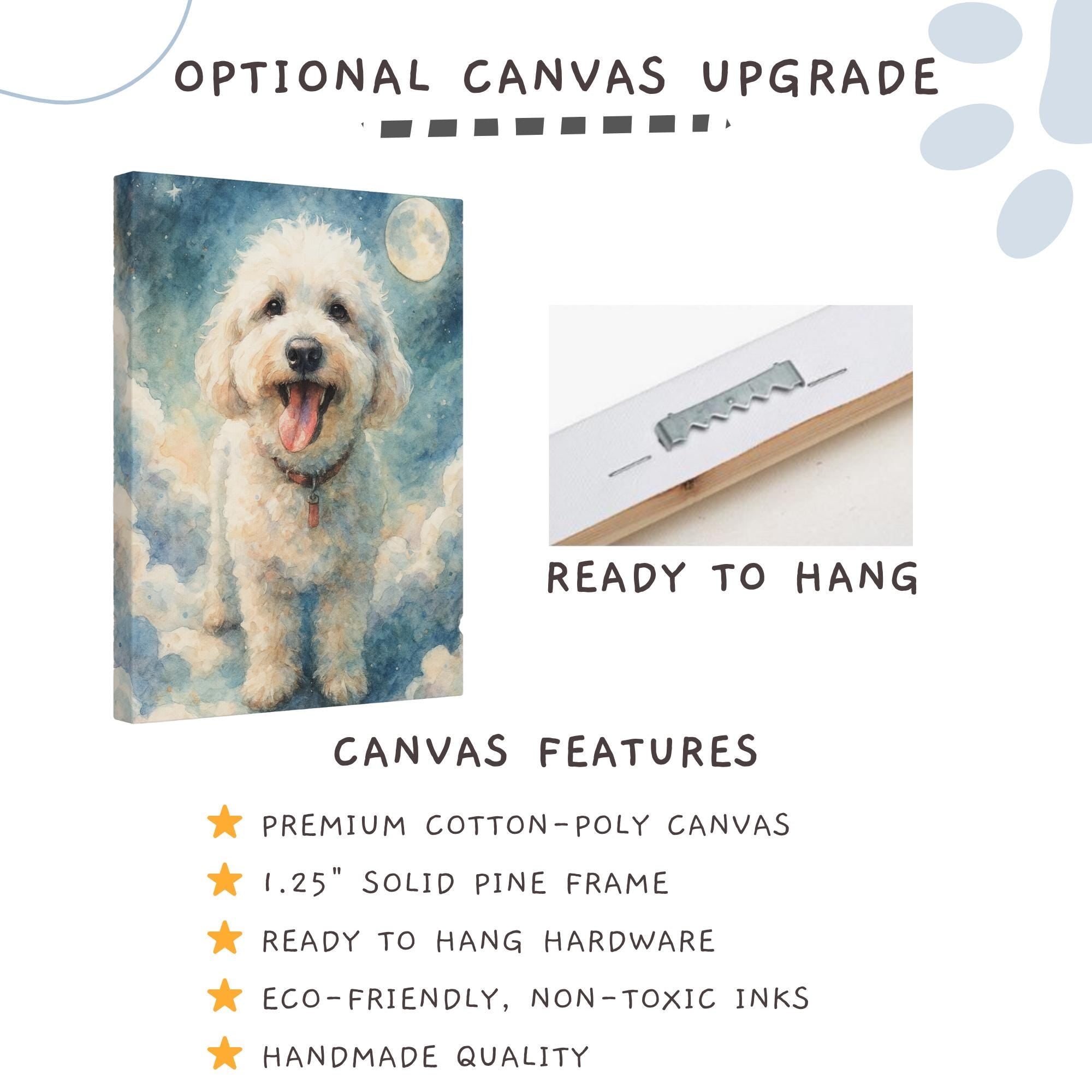 Custom Dog Portrait Watercolor - Celestial Pet Memorial Print - Image 10