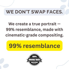 Custom Guardian Beast Portrait Digital Painting – Dreamy Pet & Owner Fantasy Art - Image 3