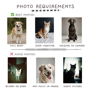 Custom Guardian Beast Portrait Digital Painting – Dreamy Pet & Owner Fantasy Art - Image 8