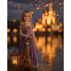 Personalized Rapunzel Princess Portrait: Custom Digital Art, Birthday Gift - Image 3