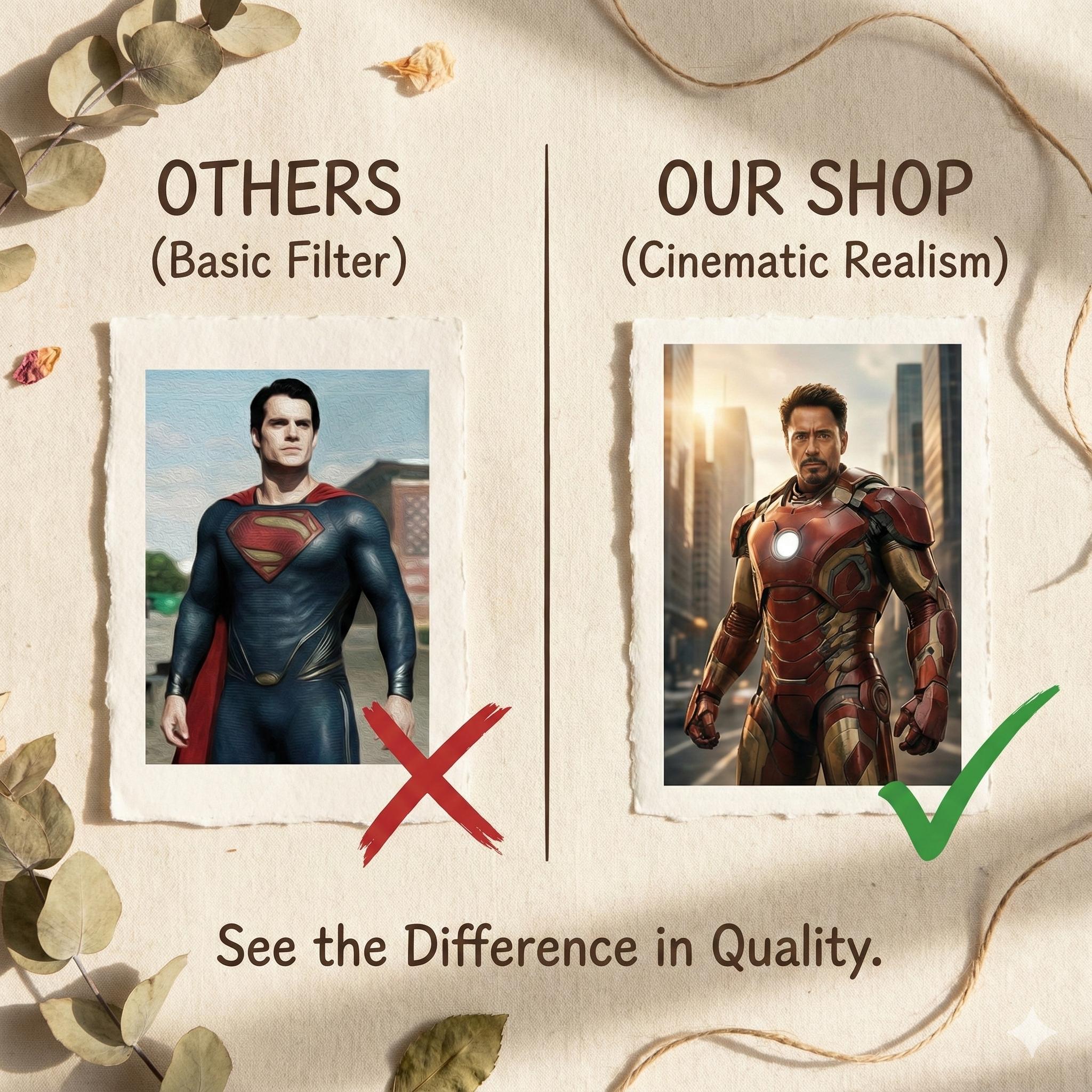 Custom Superman Portrait | Morning City Corner | Classic Hero Art | Digital Download - Image 4