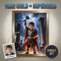 Custom Thor Portrait, Personalized God of Thunder Gift - Image 1