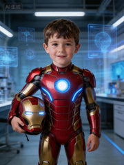 Custom Iron Man Portrait, Stark Industries Kids Room Decor - Image 2