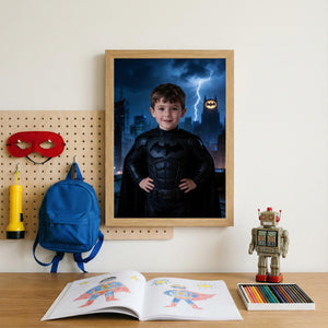 Custom Iron Man Portrait, Personalised Superhero Gift for Kids, Ironman Wall Art for Boys Room, Stark Industries Kid Gift - Image 7