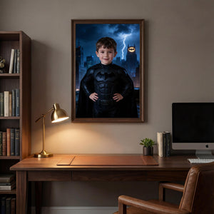 Custom Iron Man Portrait, Personalised Superhero Gift for Kids, Ironman Wall Art for Boys Room, Stark Industries Kid Gift - Image 10