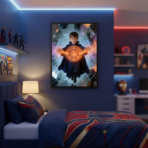 Custom Doctor Strange Portrait, Magical Mirror Dimension Wall Art - Image 6