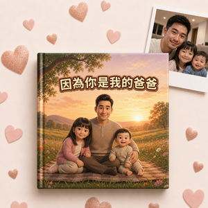 Because You are My Dad - 2 kids hero