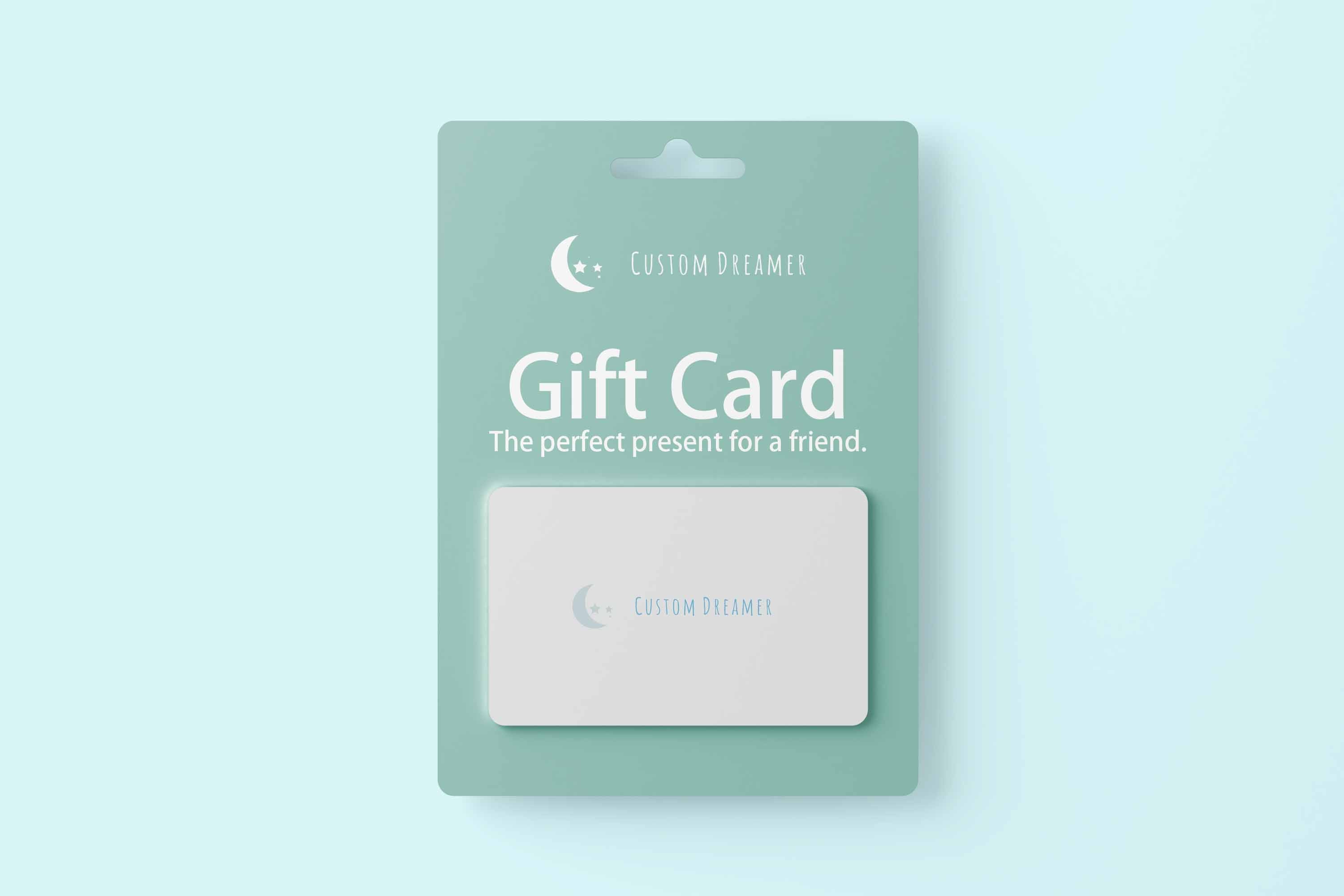 客製化夢想家禮品卡